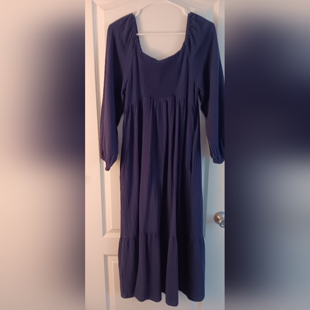 Universal Thread Navy Blue Maxi Dress - Picture 3 of 3